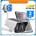 5MPX KAMERA 4G SOLARNA Z DWOMA PANELAMI SOLAR