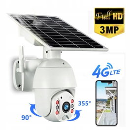 KAMERA 100%BEZPRZEWODOWA GSM LTE OBROTOWA SOLARNA