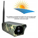Kamera Solarna WIFI full HD 1080P kamera leśna