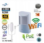 UKRYTA KAMERA W CZUJCE RUCHU 8MPX 4K WIFI AUDIO