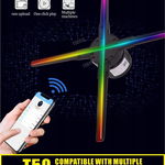 Reklama świetlna led 3D hologram reklamowy 56cm