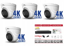ZESTAW KAMER IP SIECIOWYCH 12MPX + NVR 36CH H265+