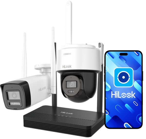Zestaw do monitoringu Wi-Fi Hilook by Hikvision EasyLink WIFIKIT-BP4-4CH
