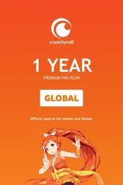 Crunchyroll Fan – Subskrypcja Premium 12 Miesięcy (365 dni)