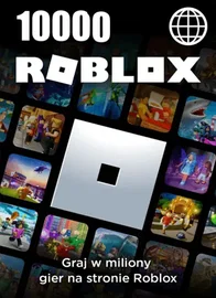 Roblox Doładowanie 10000 Robux Klucz Wysyłka Email | Kod Cyfrowy 24/7