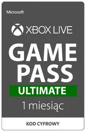 Xbox Game Pass Ultimate - 1 miesiąc XBOX One / Series X|S | Kod Cyfrowy 24/7