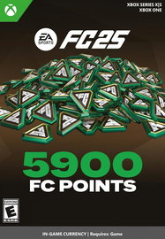EA SPORTS FC 25 - FC Points 5900 XBOX One / Xbox Series X|S | Kod Cyfrowy 24/7