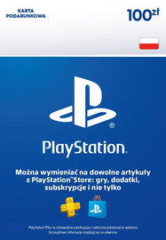 PlayStation Network Card 100 PLN PL - Doładowanie Portfela PSN