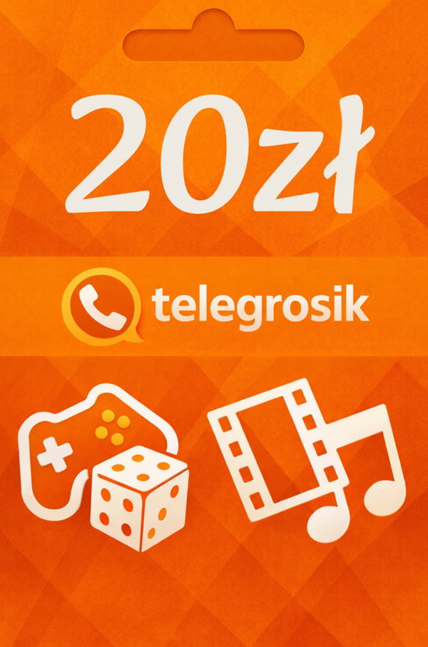 Telegrosik 20 PLN PL – Doładowanie Portfela Kod Cyfrowy