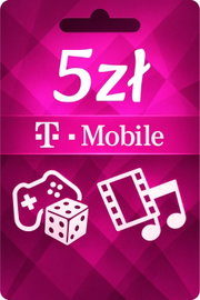 T-Mobile Heyah 5 PLN PL - Doładowanie Prepaid Kod Cyfrowy