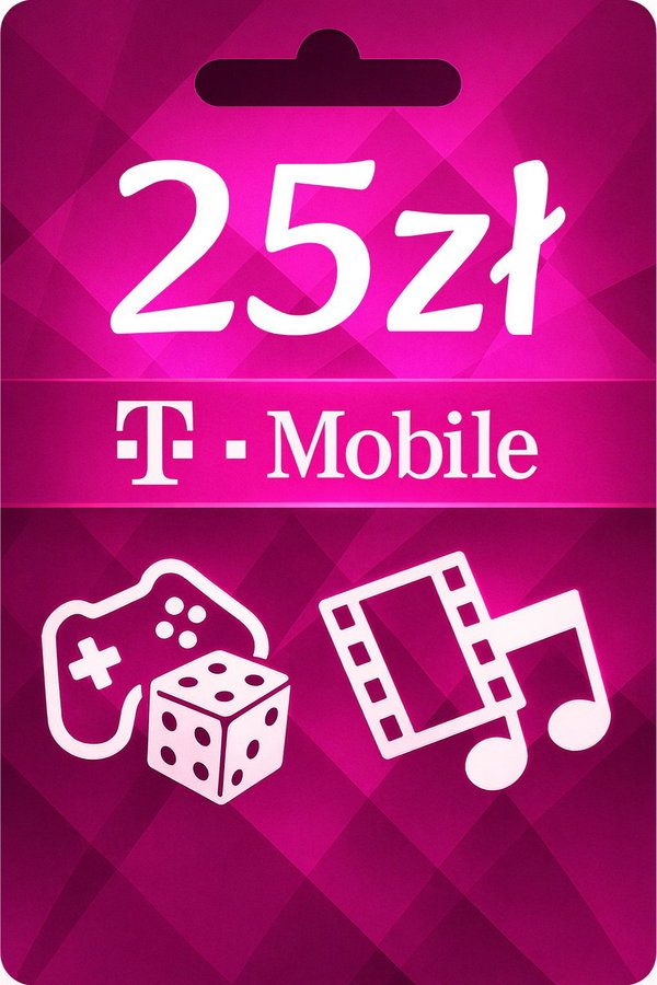 T-Mobile Heyah 25 PLN PL - Doładowanie Prepaid Kod Cyfrowy