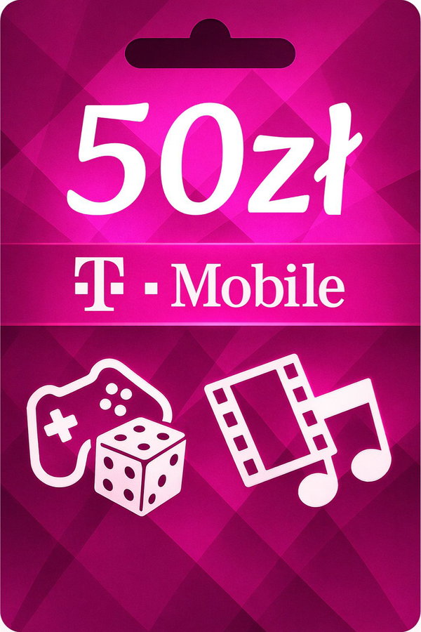 T-Mobile Heyah 50 PLN PL - Doładowanie Prepaid Kod Cyfrowy