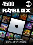 Roblox Doładowanie 4500 Robux