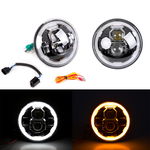 Reflektor led  przedni 7" MX-60W jeep Wrangler