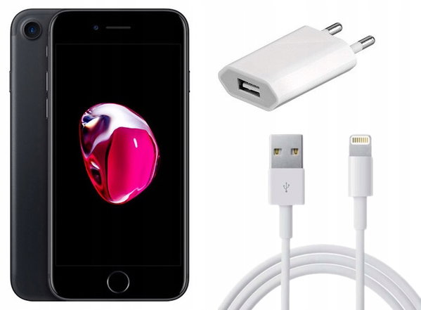 Apple iPhone 7 32GB Czarny | AKCESORIA | A+++
