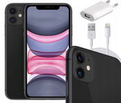Apple iPhone 11 64GB Czarny | AKCESORIA | A+++