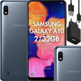 Samsung Galaxy A10 2/32GB 6.20" LTE | SM-A105FN/DS | Czarny | A+++