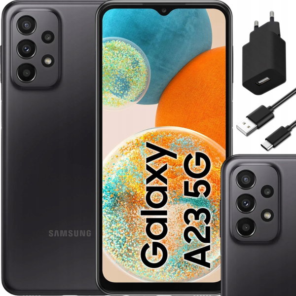 Samsung Galaxy A23 5G 4/64GB 120Hz SM-A236B/DSN Czarny | A+++
