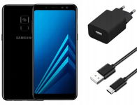 Samsung Galaxy A8 2018 SM-A530/DS LTE Czarny | A+++