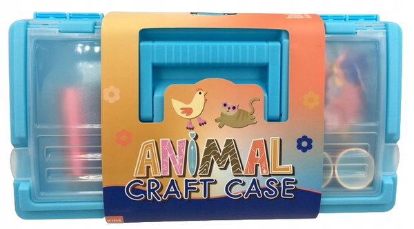 Zwierzątka ANIMAL Craft Case Kreatywny Mega kuferek Skrzynia 200 el ozdób