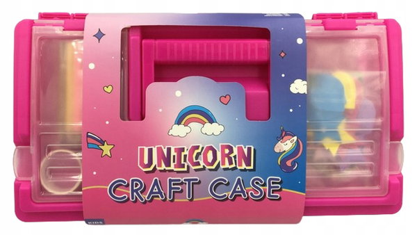 Jednorożec Unicorn Craft Case Kreatywny Mega kuferek Skrzynia 200 el ozdób