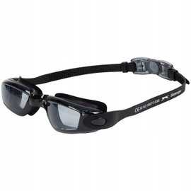Okulary pływackie SLAZENGER UV ANTIFOG ETUI CZARNE chronią przed UVA 87