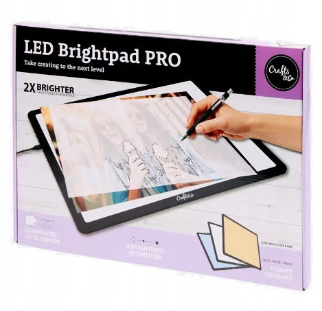 Podświetlana tablica 200 GSM 3 barwy COLD WHITE WARM 46x34x0,8 cm LED XL A3