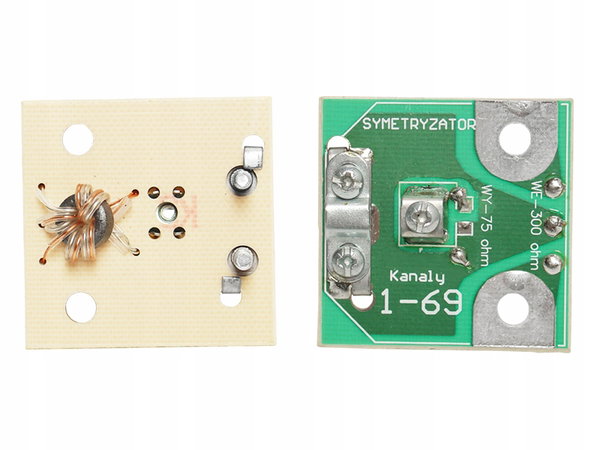 WZMACNIACZ SYMETRYZATOR ANTENOWY płytka DVBT LX0764 kanał 1-69 ANT0080LX