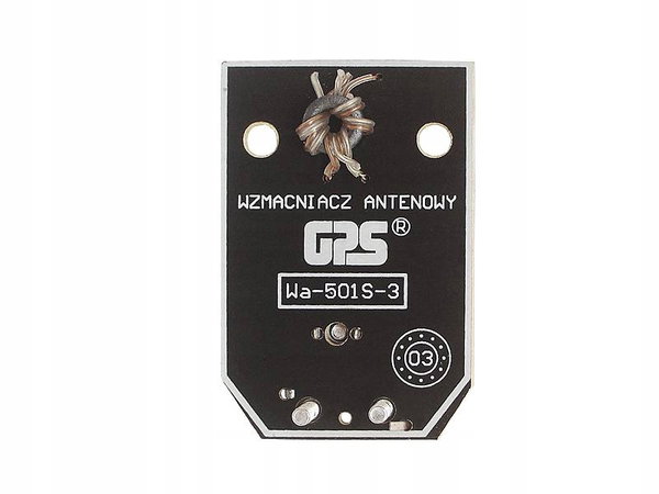WZMACNIACZ ANTENOWY płytka TV DVB-T GPS501S ANT0060 kanał 1-68 LX0772 BLACK