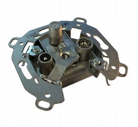 Gniazdo F - gniazdo antenowe TV Televes 5250 końcowe podtynkowe