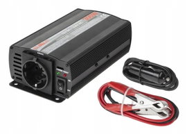 Przetwornica URZ3161 napięcia 12V-230 Kemot 300 W KEMPING TURYSTYKA CZARNA