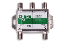 Zwrotnica Sumator RTV/SAT x2 DSE SSC-2 do twin TV47 - 862Mhz sat 950-2150