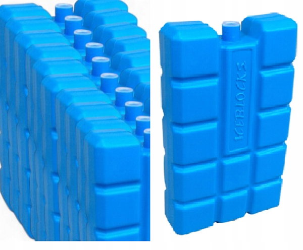 Wkłady chłodzące lodówka turystyczna torba nietoksyczne zestaw 10 x 200ml