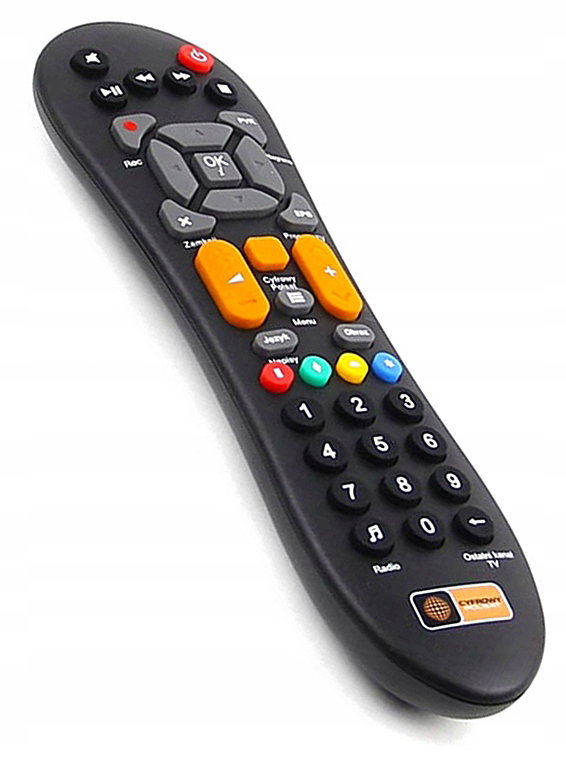 ORYGINAŁ PILOT DO DEKODER CYFROWY POLSAT BOX HD-3000 HD-6000 HD-7000 HD8000