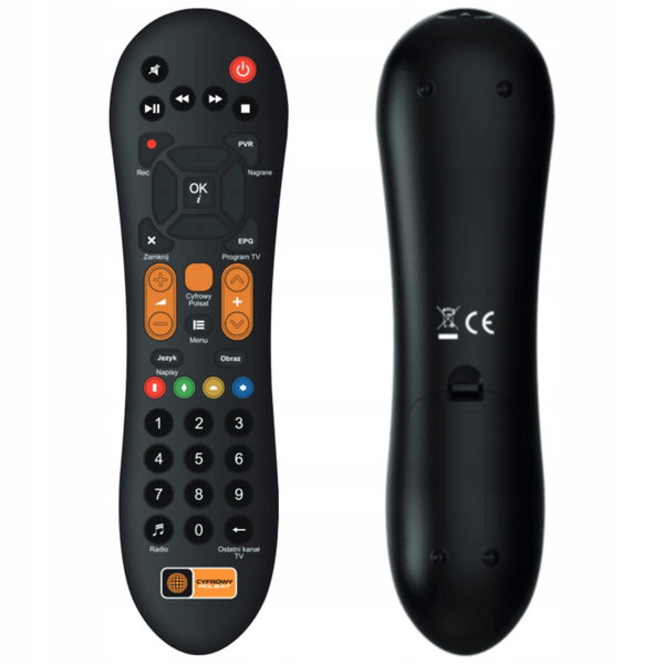 ORYGINALNY PILOT DEKODER CYFROWY POLSAT BOX HD-5500 HD-6000 HD-7000 HD-8000