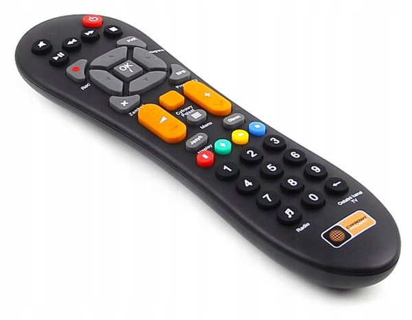 ORYGINALNY PILOT DEKODER CYFROWY POLSAT BOX HD-5500 HD-6000 HD-7000 HD-8000