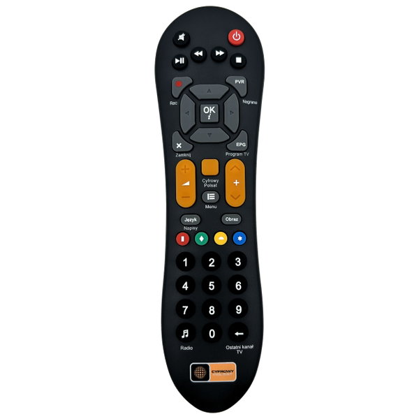 ORYGINALNY PILOT DEKODER CYFROWY POLSAT BOX HD-3000 HD-6000 HD-7000 HD-8000