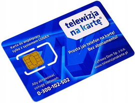 Karta telewizja na kartę TNK Smart HD 1 msc 30 dni pakiet prepaid bez umowy