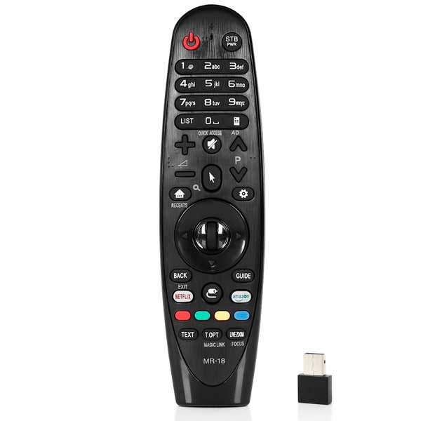 Pilot TV LG zamiennik uniwersalny LED LCD MR18 CRC2221V