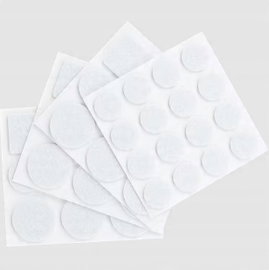 FILCOWE PODKŁADKI SAMOPRZYLEPNE NALEPKI DO MEBLI 46 SZT RÓŻNE KSZTAŁTY