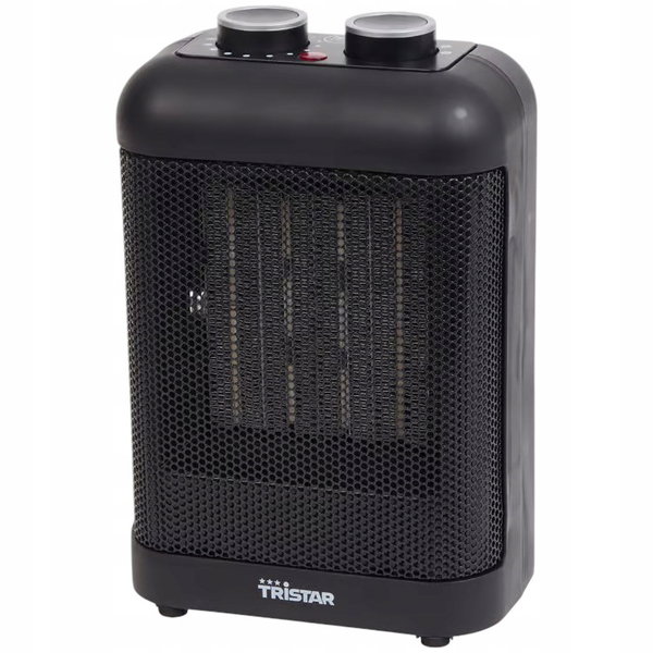 Termowentylator Ceramiczny Grzejnik Farelka 1500W TRISTAR PD-3846B Czarny