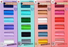 MODELINA POLIMEROWA 24 KOLORY - GLINKA 4 KOLOROWE ZESTAWY PO 6 SZTUK