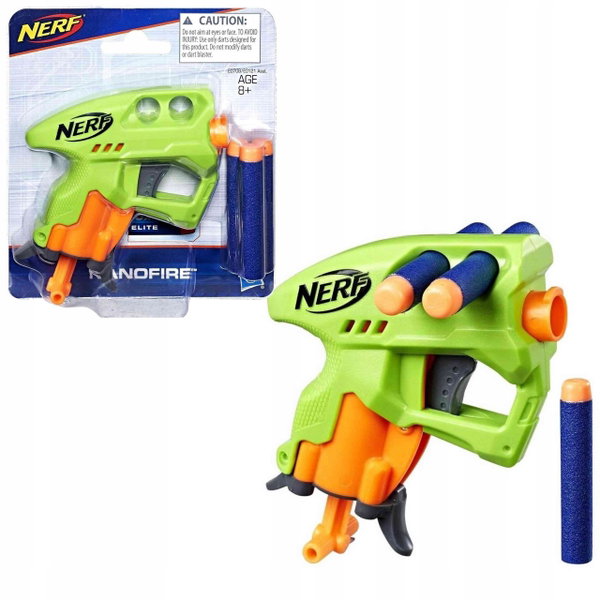PISTOLET NERF NANOFIRE 3 PIANKOWE STRZAŁKI W ZESTAWIE ŚWIETNA JAKOŚĆ