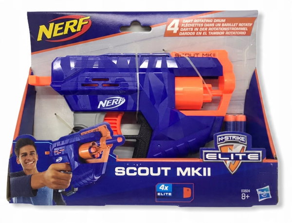 NERF HASBRO SCOUT MK II - STRZAŁKOWA ZABAWA PRZYGODA DLA NAJMŁODSZYCH