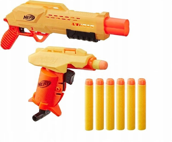 NERF Alpha Strike TIGER DB-6 + STINGER SD-1 + 6 strzałek IDEALNY NA PREZENT