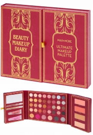 Zestaw Max & More Beauty Make-Up Diary Paleta do makijażu 48 elementów