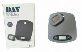 Waga kuchenna elektryczna DAY USEFUL EVERYDAY 8,5 x 5,5 x 2,3 cm czarna
