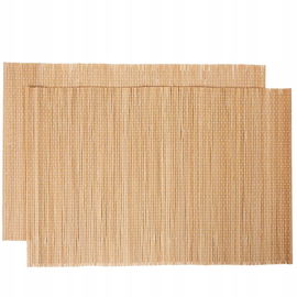 Podkładka Bambusowa na blat i stoły chroni przed zarysowaniami BEŻOWA 2 szt
