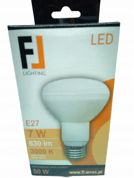 Żarówka LED oświetlenie do domu E27 7 WAT 630 LUMIENÓW CIEPŁA BIAŁA ŚWIATŁA