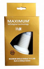 Konwerter single uniwersalny (pojedynczy) Maximum V-11 wbudowany DISEqC